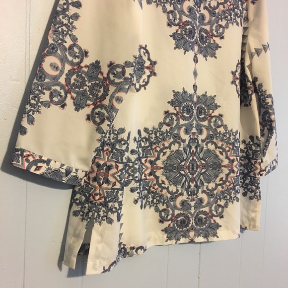 Kenar brand white patterned top - Picture 3 of 7